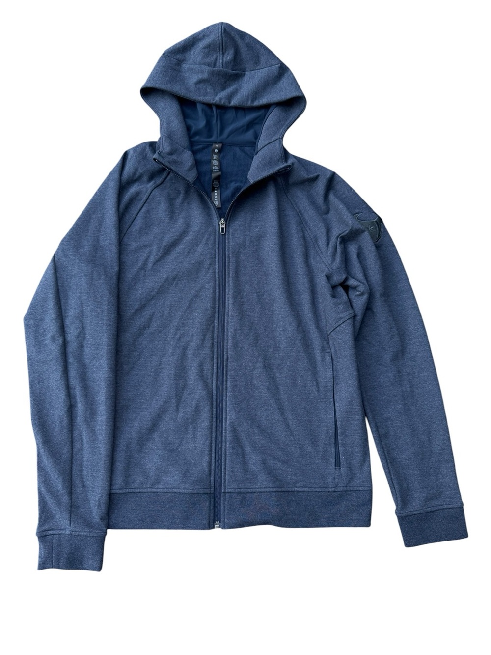 lululemon city sweat Houston Texas  Men's medium navy blueFull-Zip Hooded Jacket